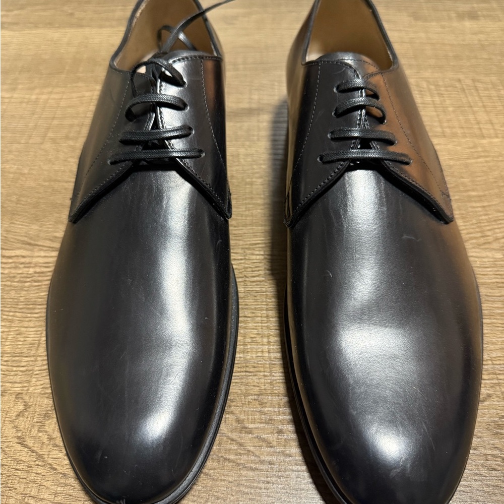 Dolce & Gabbana Black Leather Oxfords